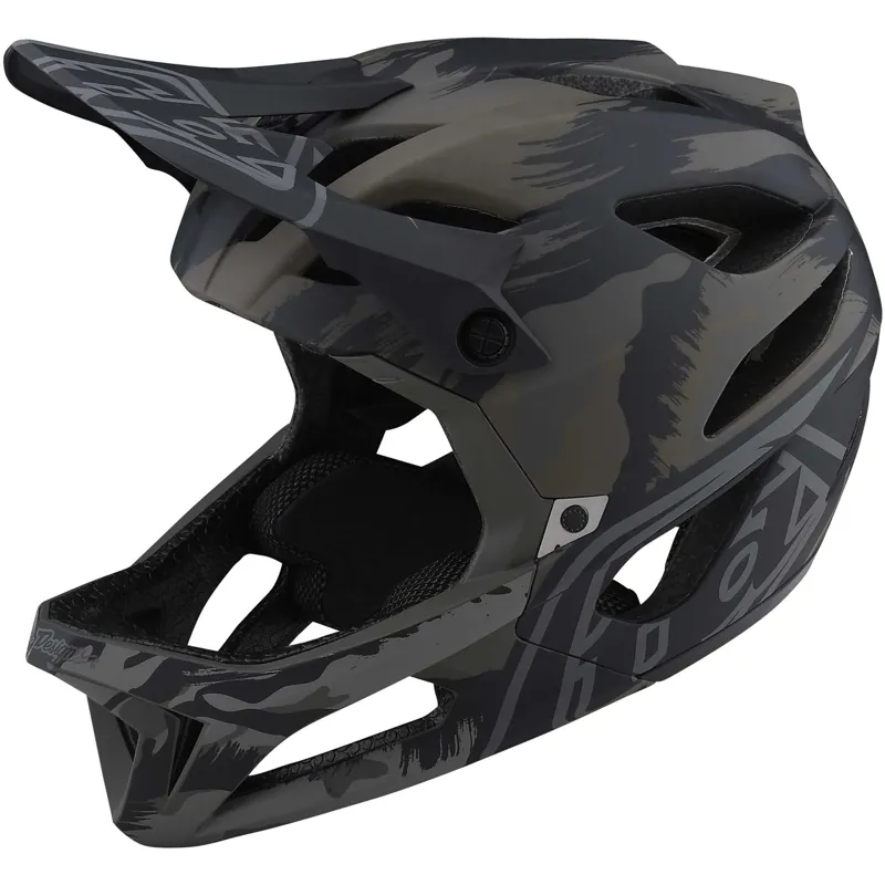 Troy Lee Designs Stage MIPS Full Face Helmet Brush Camo Military